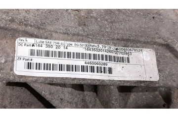 Rear Differential Rear Mercedes Benz R W251 1643502014 Catalog number of substitutes 1643502414