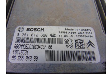 9665594380  CENTRALITA MOTOR UCE PEUGEOT PARTNER (S2) Combi Plus 2006 9665594380 206612 PEUGEOT - 1