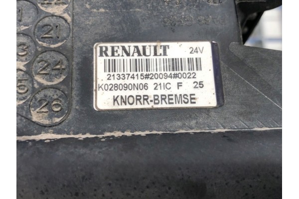 VALVE ECAS RENAULT TRUCKS T 21337415 Catalog number of substitutes 21337415