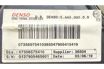 NEW ORG AIR CONDITIONING HEATER DUCATO III BOXER II JUMPER II LIFT 14 23 Catalog number of the part 07356575410 FIAT OE ORYGINA 