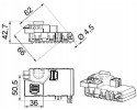 BLOWER RESISTOR BEHR PREMIUM LINE MAHLE ABR 63 000P Catalog number of the part ABR63000P