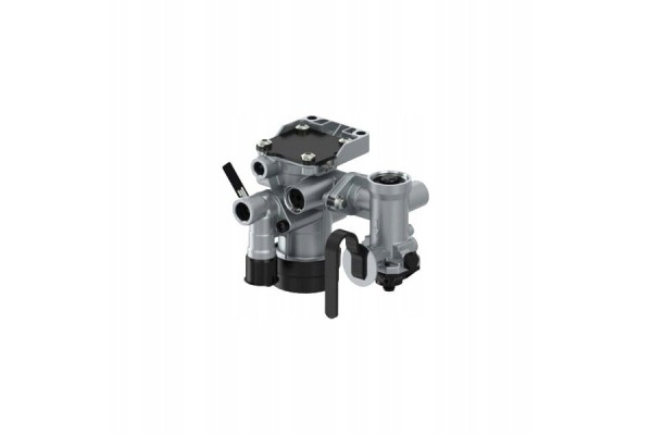 Relay emergency brake valve with release valve and ELV without f