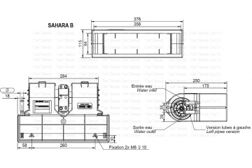WATER HEATER GRILLE SAHARA C 12V Car type passenger cars cargo vans trucks buses RVs 4x4 SUV