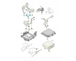 7L0616213D Level sensor with VW AUDI ASO connection