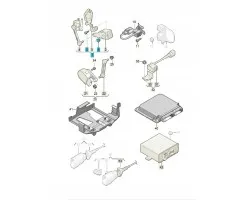 7L0616213D Level sensor with VW AUDI ASO connection