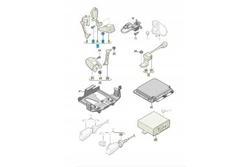 7L0616213D Level sensor with VW AUDI ASO connection
