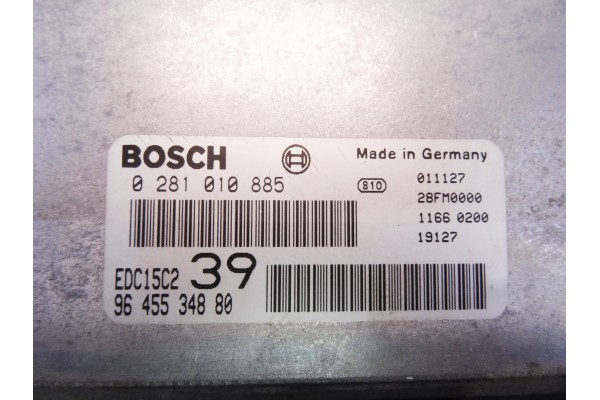 9645534880  CENTRALITA MOTOR UCE CITROEN C5 BREAK 2.2 HDi Exclusive Automático 2002 9645534880 208760 CITROEN - 2