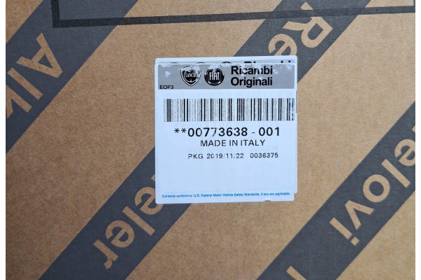 ORIGINAL HEATER HOUSING 77363889 ALFA ROMEO MITO FIAT GRANDE PUNTO Car type passenger cars