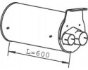 Center silencer DIN49396 Part manufacturer Dinex