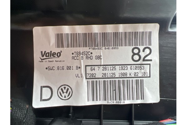 Blower heater fan Seat Cupra Leon IV 5WC816001B New Quality of parts according to GVO O original with manufacturer s logo OE