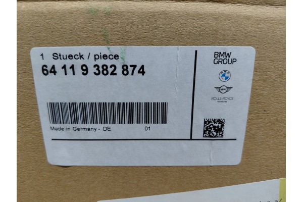 Carcasa del Calentador Original BMW G01 G02 G20 G21 G26 G80 G87 F97 F9