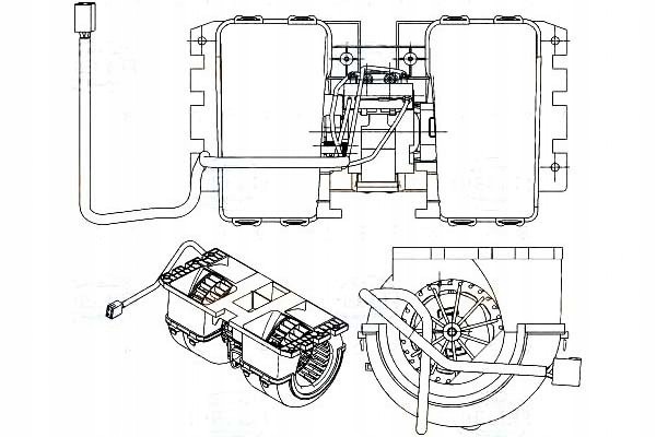 BLOWER FAN BEHR