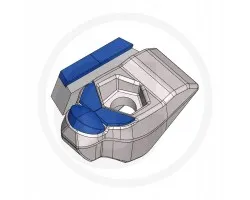 Martillo de Herramientas AHWI / Prinoth 1 2 2 Puntas, UPMS06 GRANIT E