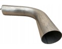 MALGO Pipe bent knee elbow stainless steel arch INOX 89 mm 60 degrees