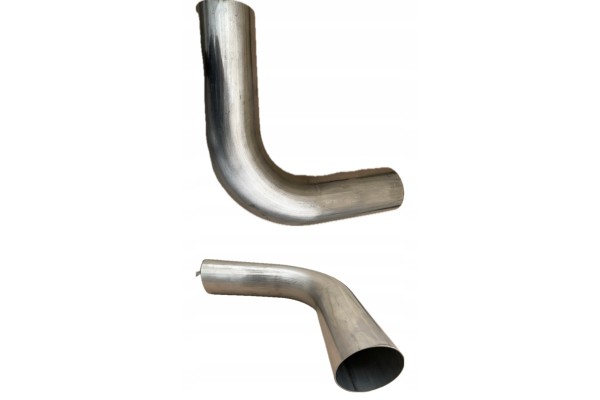 MALGO Pipe bent knee elbow stainless steel arch INOX 89 mm 90 degrees Catalog number of the part SF9090inox