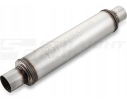 MALGO Sports Silencer D 76 Round 4 18inch 14419L INOX Through 76 mm