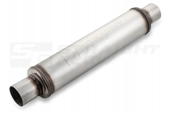 MALGO Sports Silencer D 76 Round 4 18inch 14419L INOX Through 76 mm