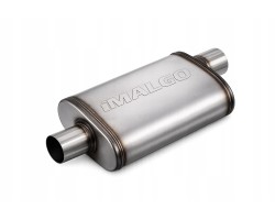 MALGO Sports silencer D 76 C K 4x9 stainless steel 11259