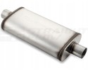 MALGO MIDDLE THROUGH SILENCER 63 5mm INOX OVAL SPORTY 2 5 11266
