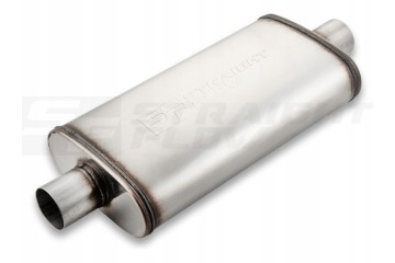 MALGO MIDDLE THROUGH SILENCER 63 5mm INOX OVAL SPORTY 2 5 Packaging status original