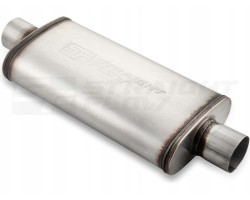 MALGO CENTER SILENCER 76mm INOX OVAL SPORTY 3