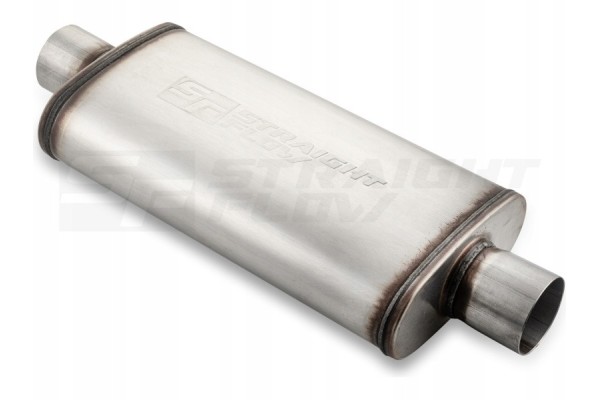 MALGO CENTER SILENCER 76mm INOX OVAL SPORTY 3