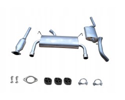 Ford KUGA II 1 5 1 6 EcoBoost set SILENCERS CENTER END Muffler Front