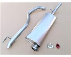 JEEP GRAND CHEROKEE 3 7 4 7 5 7 2005 2010 SILENCERS SET SILENCER PIPE