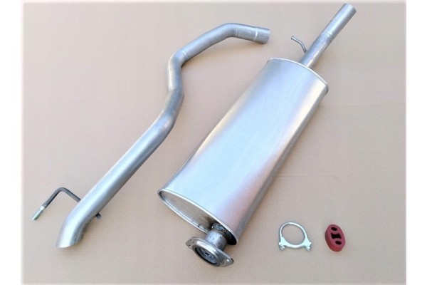 JEEP GRAND CHEROKEE 3 7 4 7 5 7 2005 2010 SILENCERS SET SILENCER PIPE