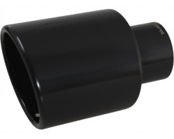 Exhaust tip black slanted inlet 59 mm outlet 90mm 29 101