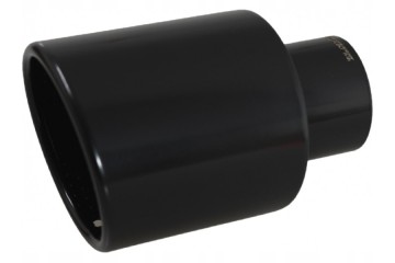Exhaust tip black slanted inlet 59 mm outlet 90mm 29 101