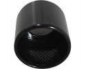 Exhaust tip black slanted inlet 59 mm outlet 90mm 29 101 Part manufacturer no brand