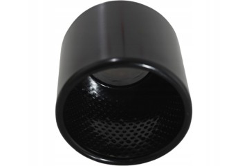 Exhaust tip black slanted inlet 59 mm outlet 90mm 29 101 Part manufacturer no brand
