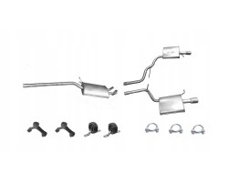 AUDI A4 B6 B7 1 9 TDI 85KW 96KW 2000 2004 FINAL MIDDLE SILENCERS