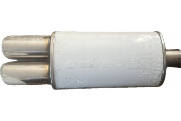 MALGO FINAL SILENCER 115x185 1in2out In 63 Out 76 SFM002 Part manufacturer no brand