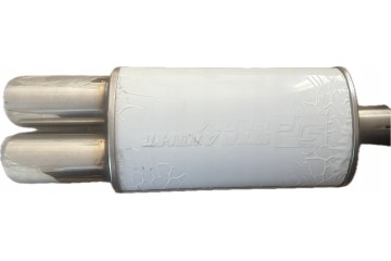 MALGO FINAL SILENCER 115x185 1in2out In 63 Out 76 SFM002 Part manufacturer no brand