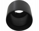 Exhaust tip black inlet 63 mm outlet 83 101 mm length 160 mm 28 114 Part manufacturer no brand