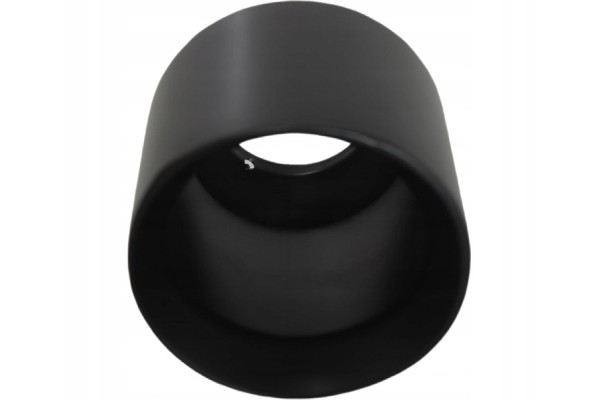 Exhaust tip black inlet 63 mm outlet 83 101 mm length 160 mm 28 114 Part manufacturer no brand