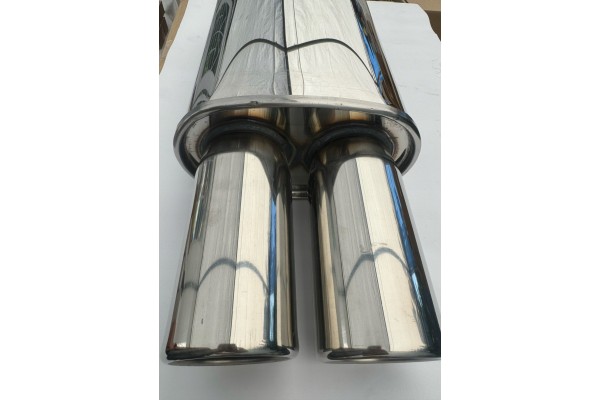 MALGO 092 BK1509 SPORTS SILENCER 2x ROUND CHROME 52cm x 23cm x 55mm Catalog number of the part 092 BK1509
