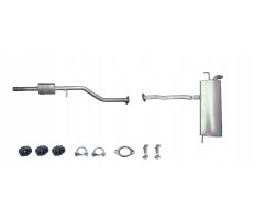HYUNDAI IX35 1 6 99KW CENTER FINAL SILENCER rubbers seal screws covers