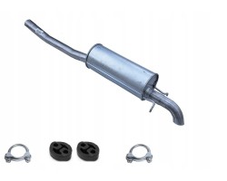 CENTER SILENCER PIPE FORD TRANSIT CUSTOM 2 2 TDCi 2013 2016 long 3300mm