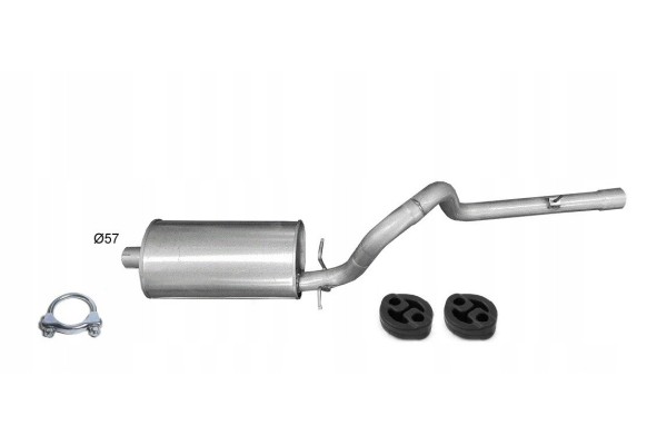 JEEP WRANGLER AND YJ SJ 2 5 89KW 121KM 1986 1996 FINAL SILENCER