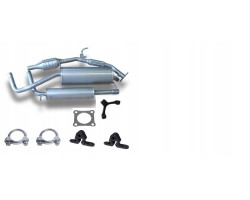 SKODA FABIA AND 1 4 44 50KW 00 03 SILENCERS WHOLE SYSTEM MIDDLE SILENCER FINAL