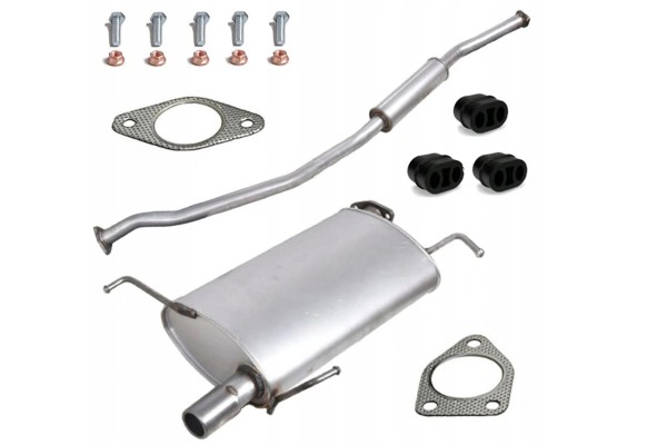 MITSUBISHI GRANDIS 2 4 121kw from 2004 SILENCERS MIDDLE FINAL SILENCER