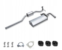 MITSUBISHI ASX 1 8 DID FROM 2010 2WD SILENCERS MAX SET CENTER END SILENCER