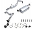 OPEL FRONTERA B 3 2 V6 1998 2004 SET SILENCERS SILENCER MIDDLE END TUBE