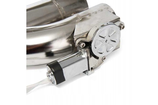 ELECTRIC EXHAUST THROTTLE DUAL 2 FLAPS 3 76mm CONTROLLER AND REMOTE CONTROL Part manufacturer Epman