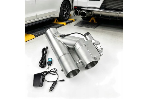Válvula de Aceleración Eléctrica para Escape 2,5 Pulgadas DOBLE VÁ