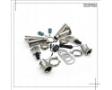 EXHAUST THROTTLE 12V 63MM DUAL VALVE WITH REMOTE CONTROL