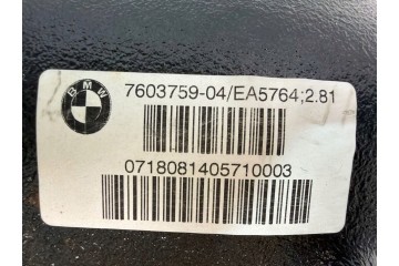 BMW F20 F30 F32 BRIDGE DIFFERENTIAL REAR 2 81 7603759 Car type passenger cars